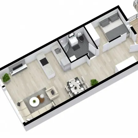 Fresh Topfloor-apartment With A Stunning Ocean View!